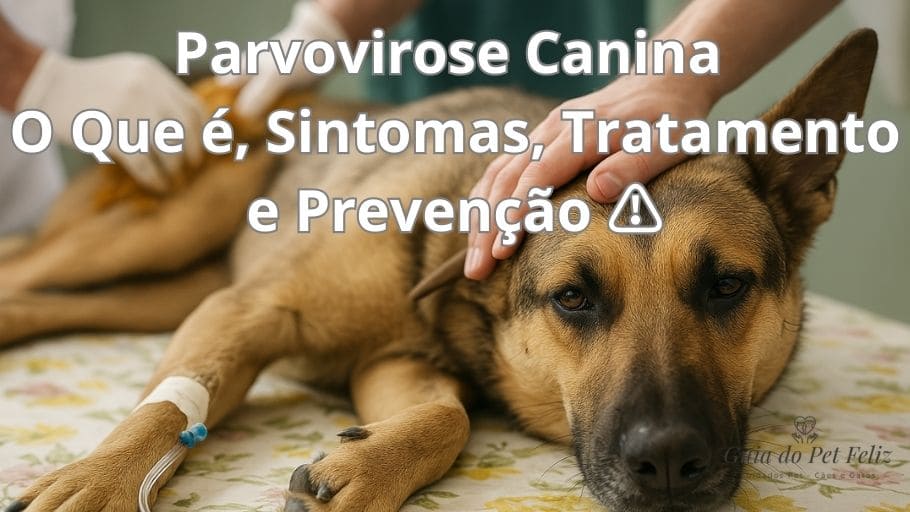 Parvovirose Canina O Que é, Sintomas, Tratamento e Prevenção